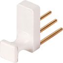 GHIELMETTI 673.910.302.09 GVS 323d NORMALLING/LOCKING PLUG 3-pole white