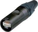 NEUTRIK NE8MX6-B-T ETHERCON CAT6A CABLE CONNECTOR, for 0.85 - 1.1mm insulation, black