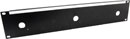 CANFORD TAILBOARD PANEL Flat 2U 3x Fischer Triax 1051 DB socket, black