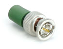 TELEGARTNER BNC RESISTIVE TERMINATORS - Male plug- 50 ohms RF and 75 ohms - SD, HD, 3G-SDI