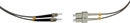 SC-ST MM DUPLEX OM1 62.5/125 Fibre patch cable 10m, grey