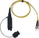 CANFORD FIBRECO HMA Junior cable connector, 2-channel, SM, with ST fibre terminated tails,2m