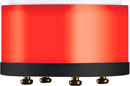YELLOWTEC YT9801 LITT 50/22 RED LED COLOUR SEGMENT 51mm diameter, 22mm height, black/red