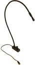 LITTLITE AN-TE12A-LED-SPOT ANSER GOOSENECK LED LAMP 12 inch, chassis mount, dimmer, black