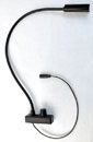 LITTLITE IS #2-LED-BLUE GOOSENECK LAMPSET 18 inch, LED, colour switch, bottom cord exit, PSU, black