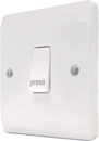 CANFORD SCRIPT LIGHT Momentary switch for switch dimming, 1 gang, white