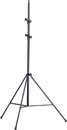 K&M 20811 TALL FLOOR STAND Folding legs with double cross braces, 1850-4400mm, black