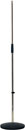 K&M 260/1 FLOOR STAND Round cast-iron base with anti-vibration insert, 870-1575mm, chrome