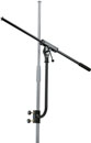 K&M 240/1 MICROPHONE BOOM ARM One-piece arm with clamp, T-bar lock, 605mm, black
