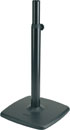K&M 26795 MONITOR LOUDSPEAKER STAND Floor, heavy duty, square base, up to 70kg, 794-1344mm, black