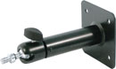K&M 24185 LOUDSPEAKER MOUNT Wall/ceiling, up to 10kg, universal ball joint, 3/8 inch thread, black