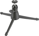 K&M 19783 CAMERA STAND Desktop, 360x90-degree adjustment, 118mm fixed height, tripod base, black