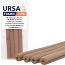 URSA FOAMIE FLEX ANTENNA SAVER 13cm, 4mm internal diameter, caramel (pack of 4)