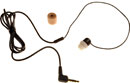 SENSORCOM MICROBUDS MBM1BK IN-EAR EARPIECES Noise excluding, single ear, black