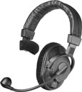 BEYERDYNAMIC DT 280.28 HEADSET Single ear, 250 ohms, 200 ohms mic, 1.5m cable with XLR4F