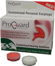 PROGUARD MOULD-YOUR-OWN EARPLUGS Red