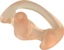 VOICE TECHNOLOGIES EPL/M FLEXIBLE OPEN EAR INSERT Left ear, medium