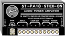 RDL ST-PA18 AMPLIFIER Mono, 1x balanced/unbalanced input, 18W, 8ohms