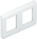 LEGRAND EU-CP2 COVER PLATE Dual gang, white