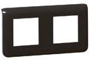 LEGRAND EU-CP2B COVER PLATE Dual gang, black
