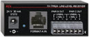 RDL TX-TPR2A FORMAT-A RECEIVER Active, two pair, 2x balanced/unbalanced line outputs