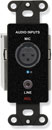 RDL DB-TPS2AM AUDIO SENDER Active, 1x 3.5mm line in, 1x mic in, Format-A RJ45 I/O, black