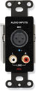 RDL DB-TPSL2A AUDIO SENDER Active, two pair, 3-pin XLR in, stereo RCA in, black