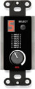 RDL DB-SFRC8 ROOM CONTROL STATION In-wall, 8 sources, 3.5W/ohms, for SourceFlex System, black