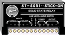 RDL ST-SSR1 AUDIO SWITCHER 2x1, line level, balanced