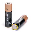 DURACELL MN1500 BATTERY, AA size, alkaline, 1.5V (pack of 4)