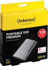 INTENSO Premium External SSD, 1.8 inch, USB 3.0, 128GB