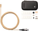 SHURE TWINPLEX TL47 MICROPHONE Subminiature, omni, with accessory pack, LEMO connector, tan