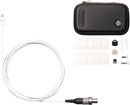 SHURE TWINPLEX TL47 MICROPHONE Subminiature, omni, with accessory pack, LEMO connector, white