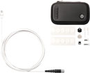 SHURE TWINPLEX TL47 MICROPHONE Subminiature, omni, with accessory pack, MicroDot connector, white