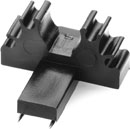 DPA DMM0002-B MICROPHONE MOUNT Double pin clip for DPA miniature microphone, black