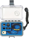 VOICE TECHNOLOGIES VT500WA MINIATURE MICROPHONE Omni, reinforced cable, inc accessories/case, black