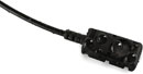 VOICE TECHNOLOGIES VT506WA MINIATURE MICROPHONE Omni, reinforced cable, mic only, black