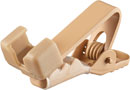 VOICE TECHNOLOGIES AC CROCODILE STYLE CLIP For VT500 and VT506, beige