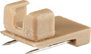 VOICE TECHNOLOGIES DM CLOTHING PIN MOUNTING For VT500 and VT506, beige