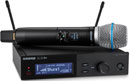 SHURE SLXD24+/B87A RADIOMIC SYSTEM Fixed RX, handheld TX, Beta87A, 470-606 MHz ((G65)