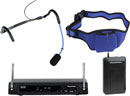 TRANTEC S4.04-W-EB GD5 RADIOMIC SYSTEM Beltpack, fixed Rx, SJ66 mic, 4ch, 863-865Mhz, Ch 70 ready