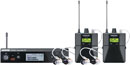 SHURE PSM 300 PERSONAL MONITOR SYSTEM 606-630MHz, Ch 38 ready, 2x metal rx, with 2x SE215 earphones