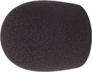 RYCOTE 104405 SGM FOAM WINDSHIELD 40mm hole, covers 55mm length, for reporter microphone