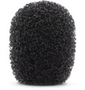 BUBBLEBEE THE MICROPHONE FOAM For lavalier mic, extra-small, 1.2mm bore diameter, black, pack of 10