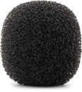 BUBBLEBEE THE MICROPHONE FOAM For lavalier mic, small, 1.2mm bore diameter, black, pack of 10