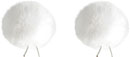 BUBBLEBEE TWIN WINDBUBBLES WINDSHIELD Furry, lav, size 2, 35mm opening, twin pack, white