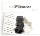 BUBBLEBEE LAV CONCEALER MIC MOUNT For DPA 4060/4061/4062/4063 lavalier, black/white, pack of 6