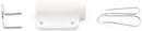 BUBBLEBEE LAV CONCEALER MIC MOUNT For Sony ECM-V1, white