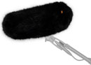 BUBBLEBEE FUR WIND JACKET Multi-pile fur, for Rycote Modular Windshield Kit 3, black