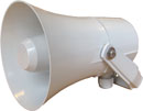 DNH HP-10 LOUDSPEAKER Horn, 10W, 20 ohms, grey RAL7035, IP66/67 weatherproof